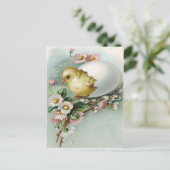 De Victoriaans Efemere verschijnselen van Pasen Feestdagenkaart (Staand voorkant)