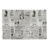 De Victoriaans Funny Ads Newspaper Ads Graphics va Kussensloop (Achterkant-Rechts)