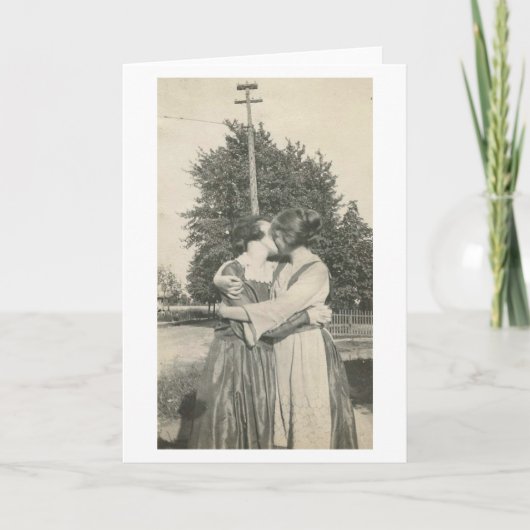 De Victoriaans Lesbische Kaart van de (Voorkant)