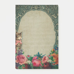 De Victoriaans Nota's van de Kat en van de Post-it Post-it® Notes