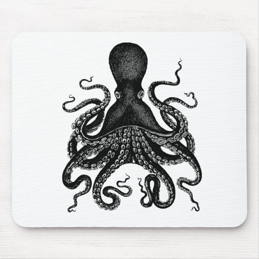 De Victoriaans octopus Muismat (Voorkant)