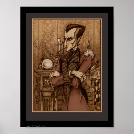 De Victoriaans rechercheur Poster (Voorkant)