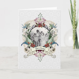 De Victoriaans Uitnodiging van het Huwelijk