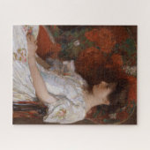 De Victoriaans voorzitter van Childe Hassam Legpuzzel (Horizontaal)