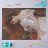 De Victoriaans voorzitter van Childe Hassam Tissuepapier (Craft)