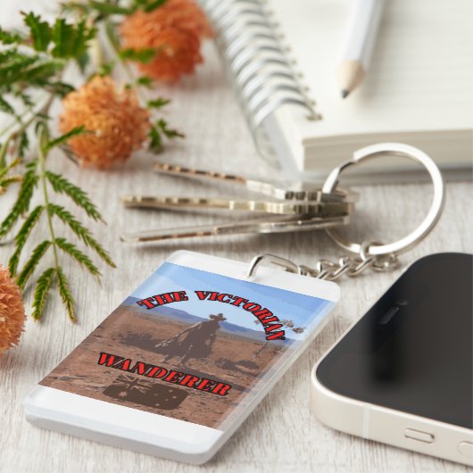 De Victoriaans zwerver Sleutelhanger (Voorkant Rechts)