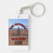 De Victoriaans zwerver Sleutelhanger (achterkant)