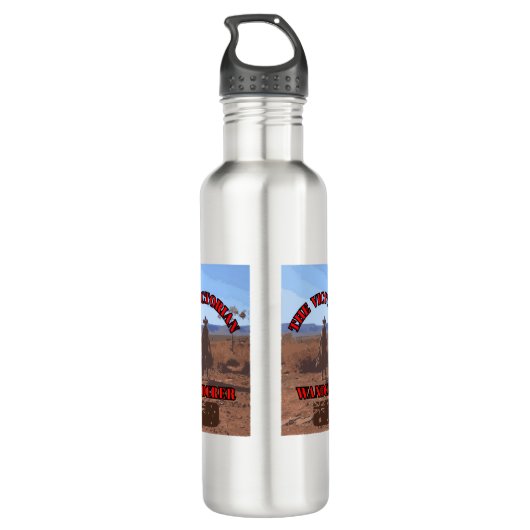 De Victoriaans zwerver Waterfles (Achterkant)