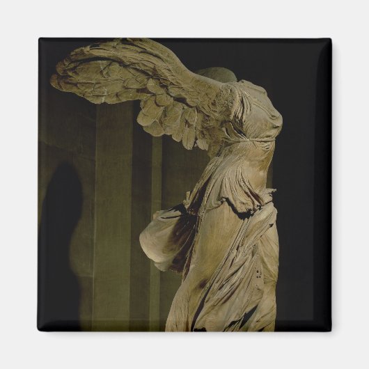 De Victory of Samothrace (Parian marble) (zie ook Magneet (Voorkant)