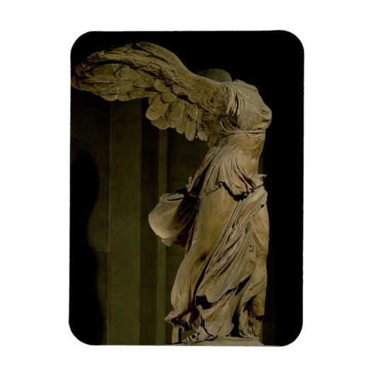 De Victory of Samothrace (Parian marble) (zie ook Magneet (Verticaal)