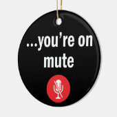 De video Vraag, het Werk van Huis, u bent op stomm Keramisch Ornament (Links)