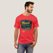 De videotheek van Max T-shirt (Voorkant volledig)
