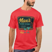 De videotheek van Max T-shirt (Voorkant)