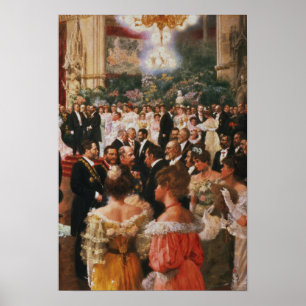 De Viennese bal Poster