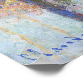 De vier bomen - Claude Monet Poster (Hoek)