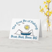 De vier B's Kaart (Gele Bloem)