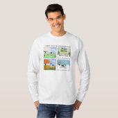 De vier Cartoons van Keesdoorn | Cute Keesie T-shirt (Voorkant volledig)