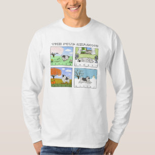 De vier Cartoons van Keesdoorn   Cute Keesie T-shirt