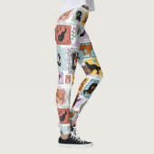 De vier Cavalier King Charles Spaniels Leggings (Rechts)