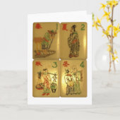 De Vier Edele Professions kaart (Gele Bloem)