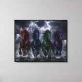 De Vier Elementen Canvas Afdruk (Voorkant)