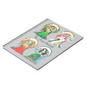 De vier elementen - laptop notitieboek (Linkerzijde)