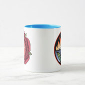 de vier elementen mok (Midden)