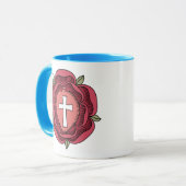 de vier elementen mok (Voorkant links)