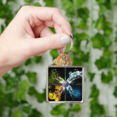 De vier elementen sleutelhanger (Hand)
