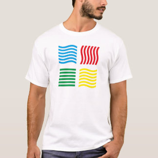 De vier elementen t-shirt