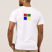 De vier elementen t-shirt (Achterkant)