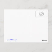 De vier essentie van het leven briefkaart (Achterkant)