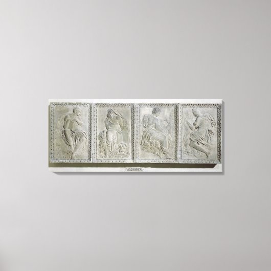 De vier Evangelisten Canvas Afdruk (Voorkant)