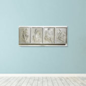 De vier Evangelisten Canvas Afdruk (Insitu (Houten vloer))