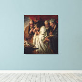 De vier Evangelisten Canvas Afdruk (Insitu (Houten vloer))