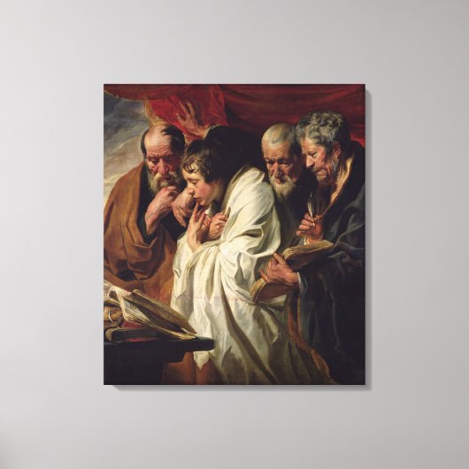 De vier Evangelisten Canvas Afdruk (Voorkant)