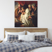 De vier Evangelisten Canvas Afdruk (Insitu (Slaapkamer))