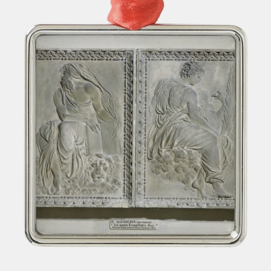 De vier Evangelisten Metalen Ornament (Voorkant)