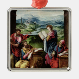 De vier Evangelisten Metalen Ornament