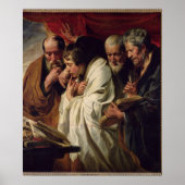 De vier Evangelisten Poster (Voorkant)