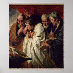 De vier Evangelisten Poster