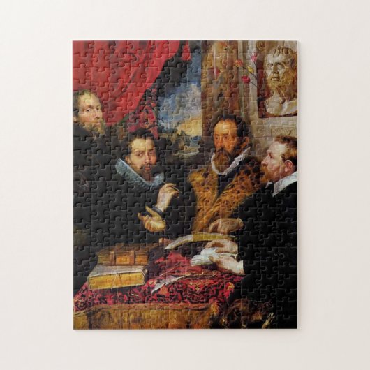 De vier filosofen van Peter Paul Rubens Legpuzzel (Verticaal)