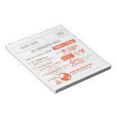 De vier fundamentele krachten - de Fysieke Reeks Notitieblok (Schuin)