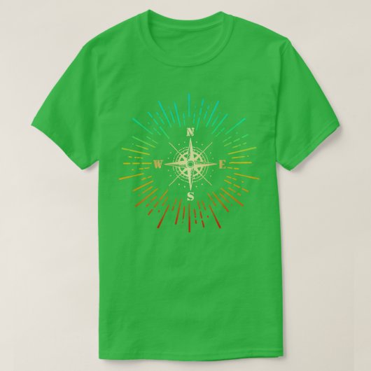 De vier hoofdrichtingen t-shirt (Design voorkant)