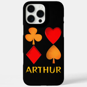 De vier kleuren gepersonaliseerd iPhone 16 pro max hoesje