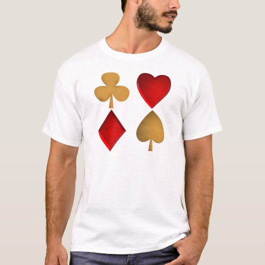 De vier kleuren t-shirt (Voorkant)