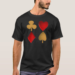 De vier kleuren t-shirt