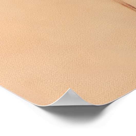 De vier kunsten - Dans, Art Nouveau Poster (Hoek)