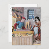 De vier maatschappelijke voorwaarden: werk briefkaart (Voorkant / Achterkant)