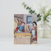 De vier maatschappelijke voorwaarden: werk briefkaart (Staand voorkant)